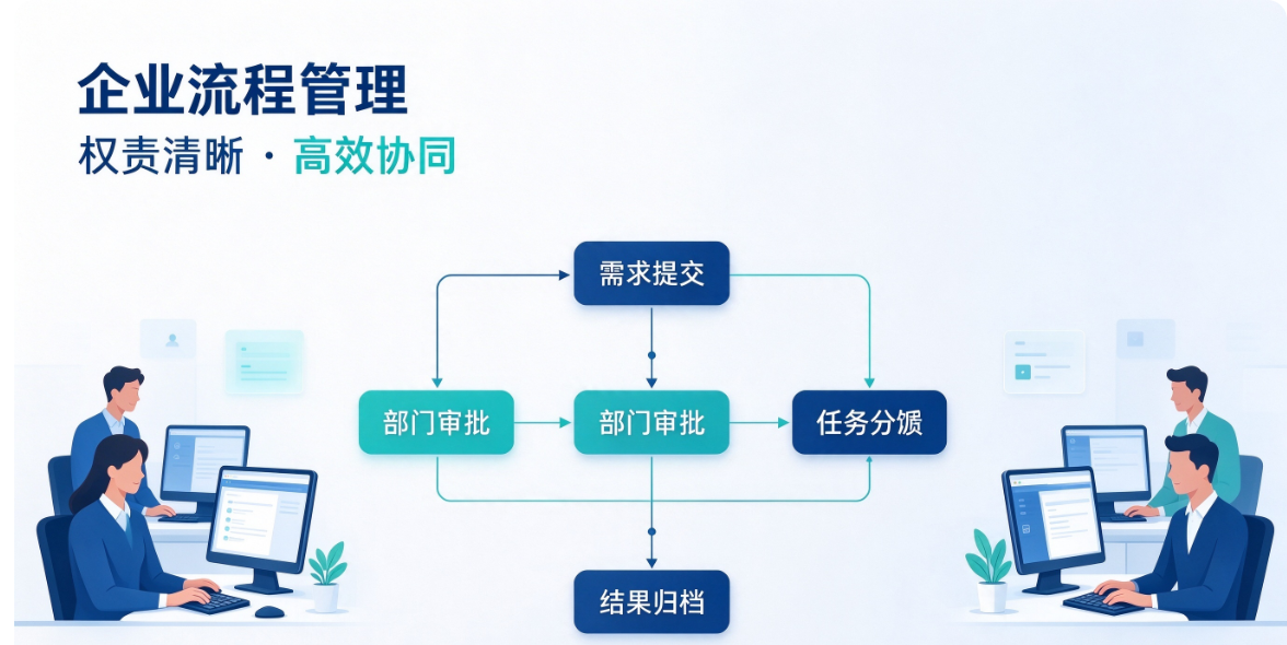 企业流程管理为什么重要？数字化工具破解部门推诿、权责不清难题